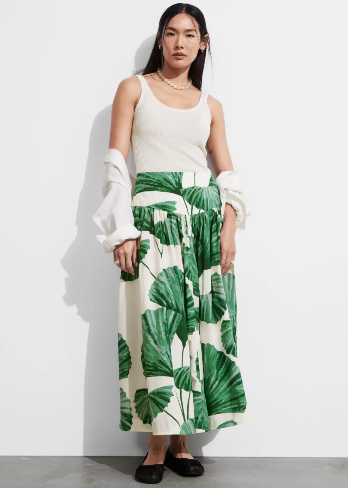 & Other Stories Skirts | A-Line Midi Skirt