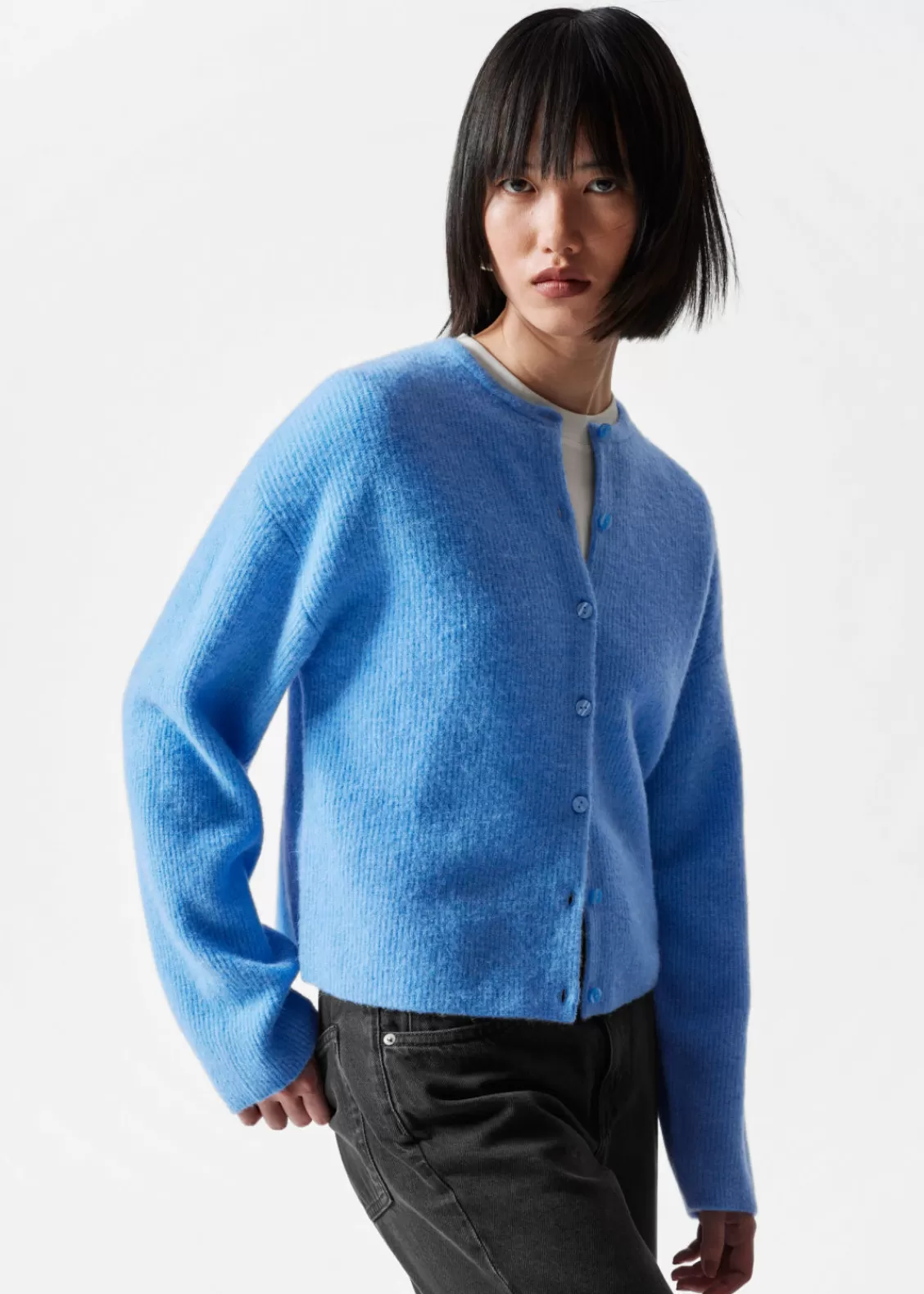 & Other Stories Sweaters & Knits | Alpaca-Blend Knitted Cardigan