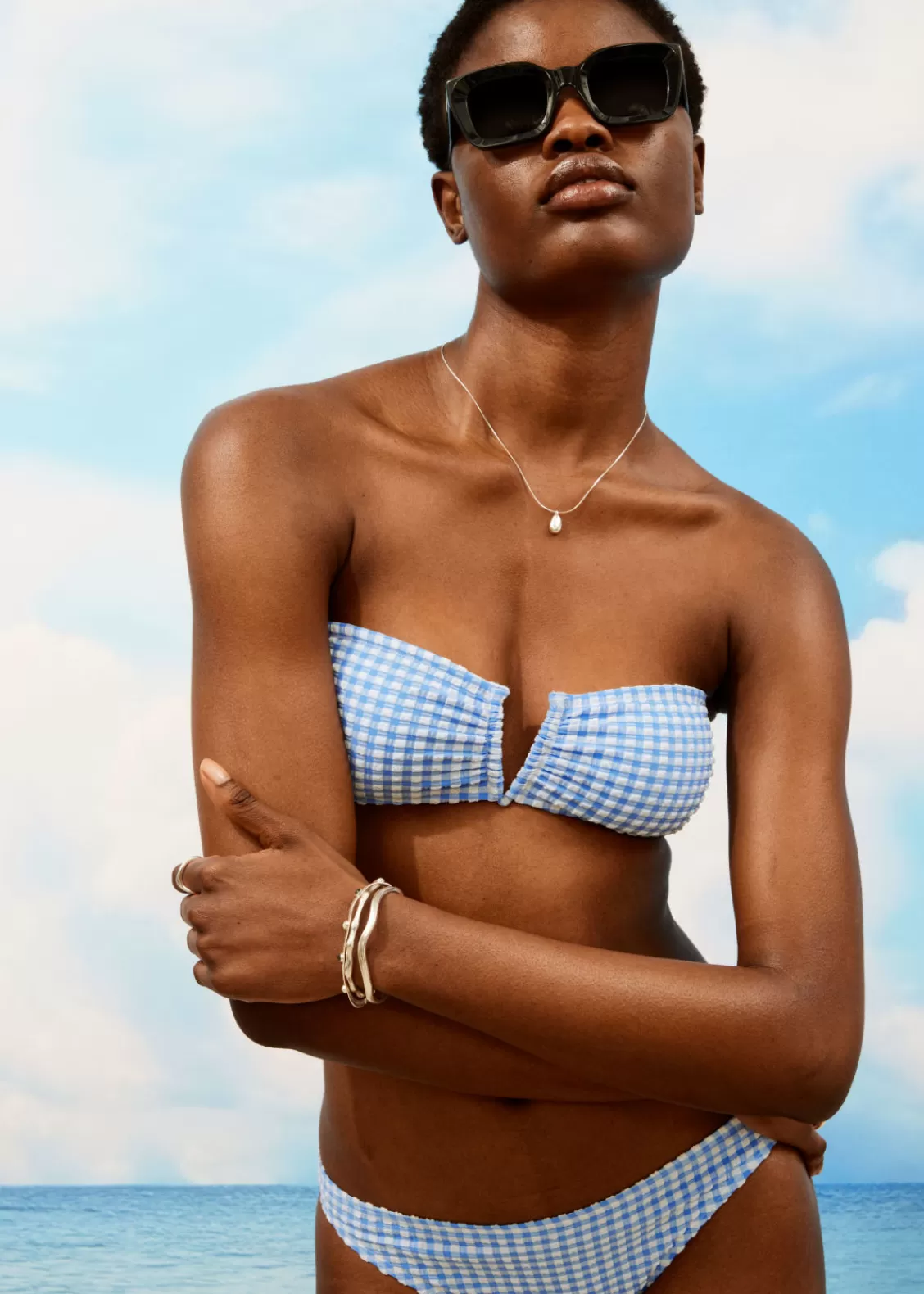 & Other Stories Swimwear | Bandeau Bikini Top