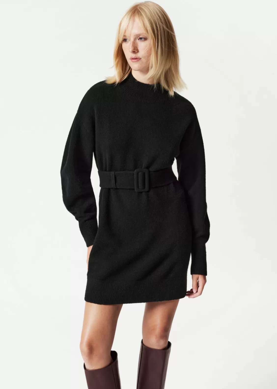 & Other Stories Dresses | Sweaters & Knits | Belted Mini Knit Dress