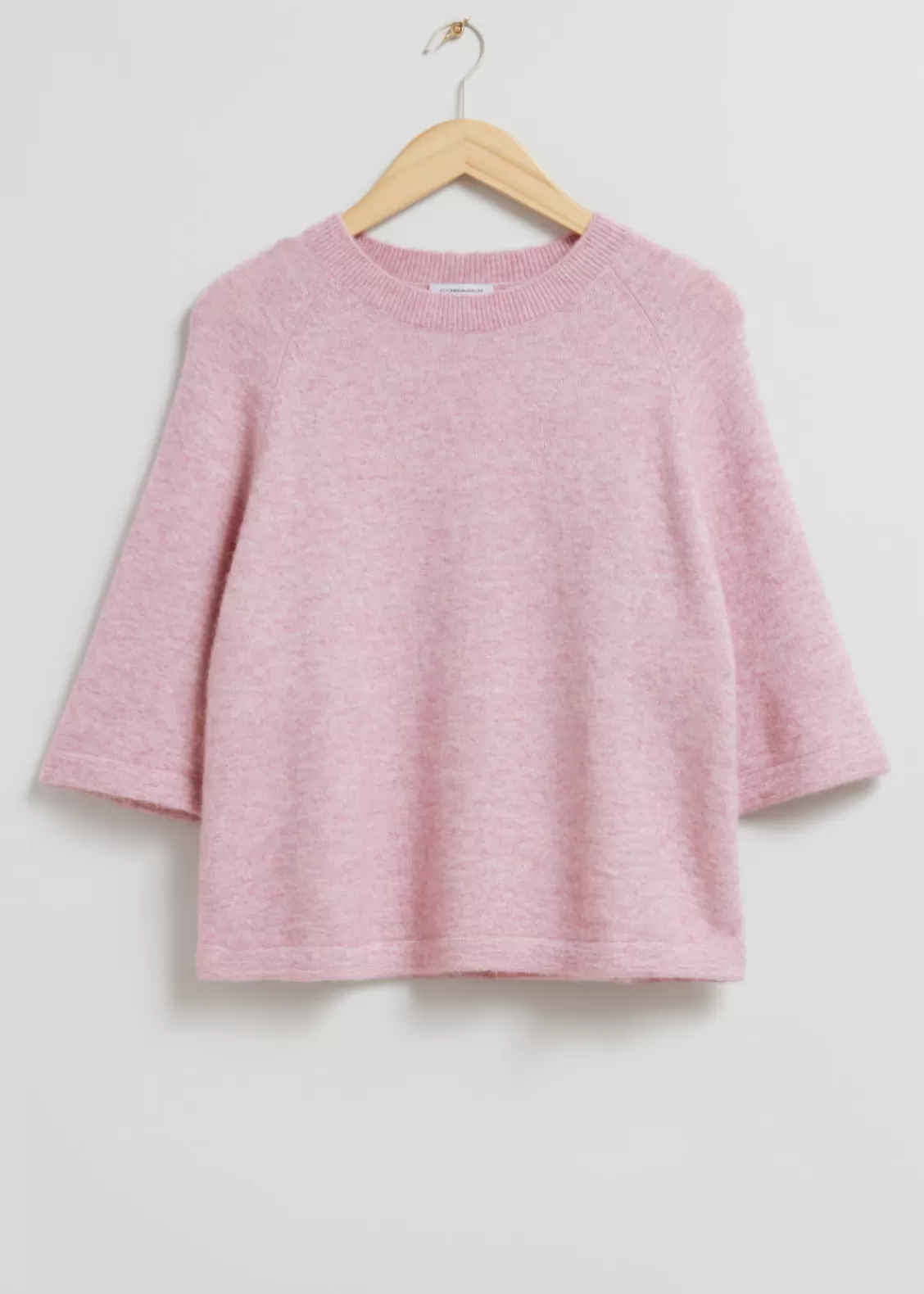 & Other Stories Tops | Sweaters & Knits | Boxy Alpaca Knit T-Shirt