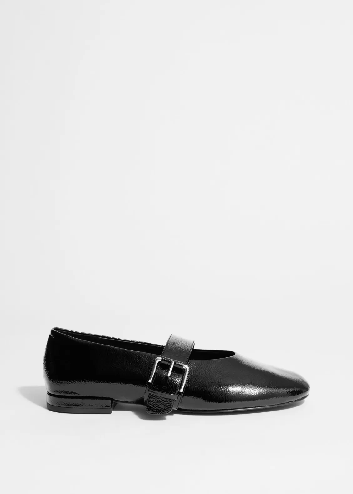 & Other Stories Loafers & Flats | Buckled Leather Ballerinas