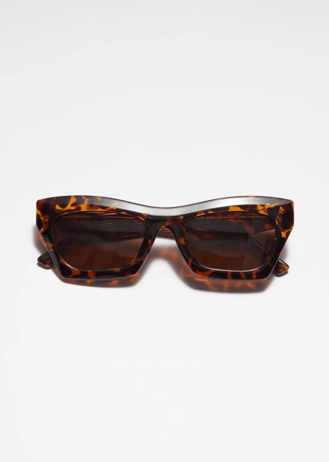 & Other Stories Sunglasses | Classic Cat-Eye Sunglasses Brown