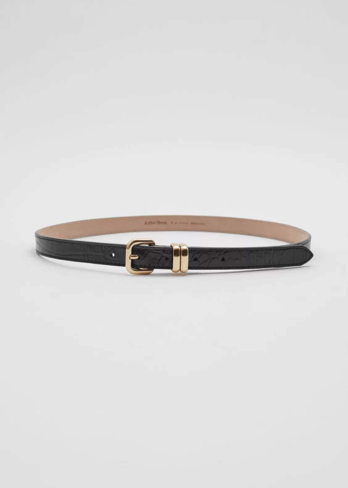 & Other Stories Belts | Classic Leather Belt Black