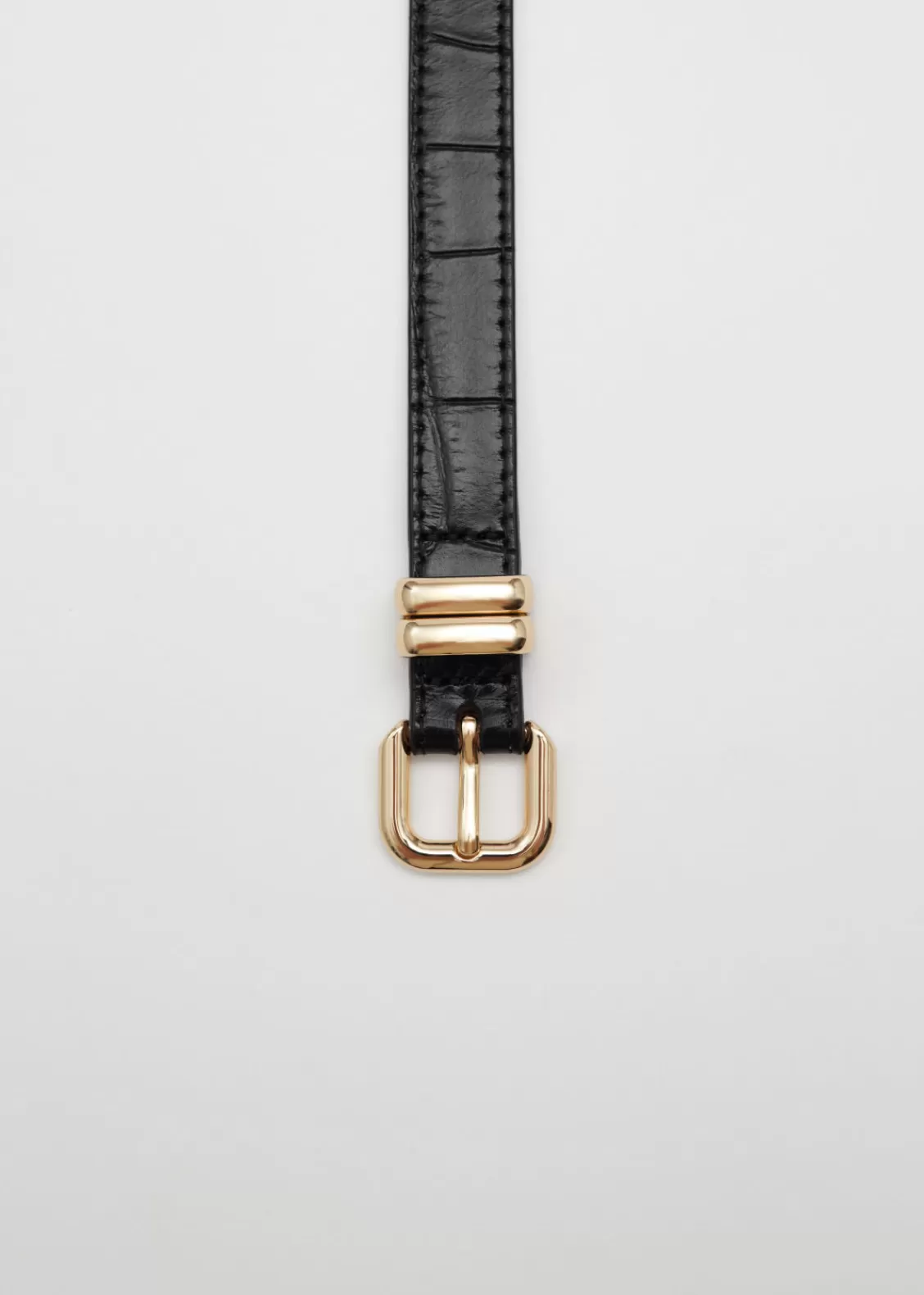 & Other Stories Belts | Classic Leather Belt Black