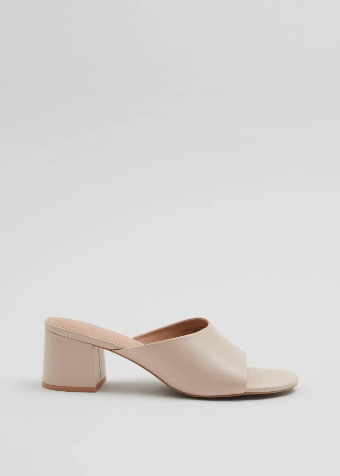 & Other Stories Heels | Sandals | Classic Leather Mules