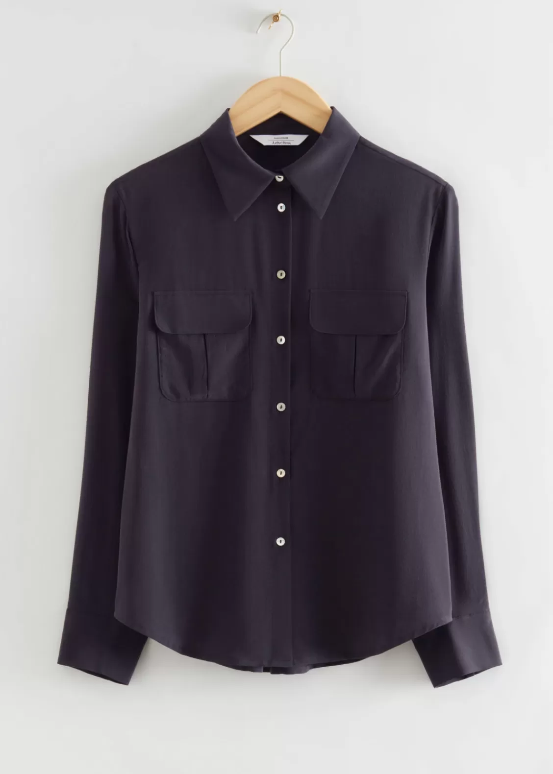 & Other Stories Blouses & Shirts | Classic Mulberry Silk Shirt