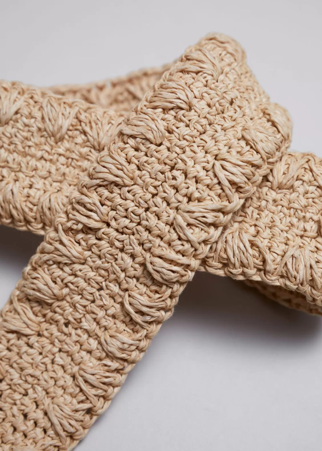 & Other Stories Belts | Crochet Straw Belt Beige