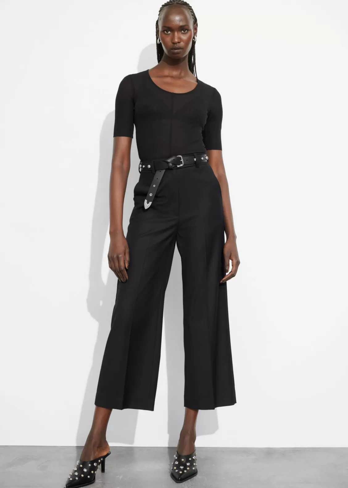 & Other Stories Pants | Sets & Suits | Cropped Tailored Trousers