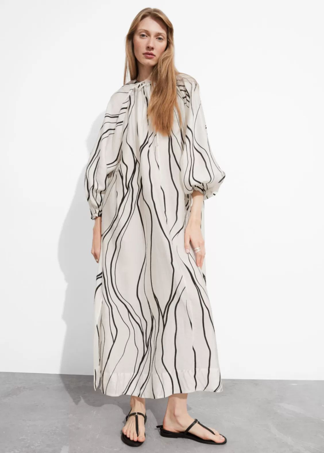 & Other Stories Dresses | Floaty Oversized Midi Dress