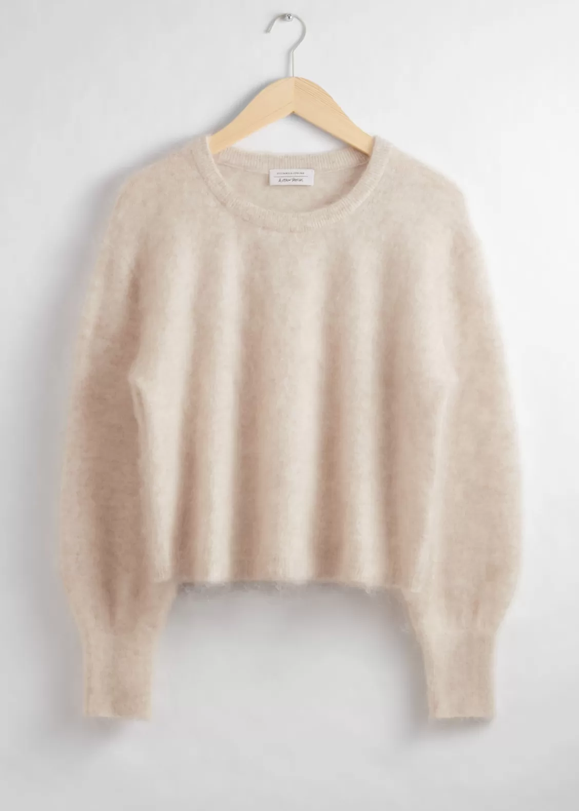 & Other Stories Sweaters & Knits | Fuzzy Knit Sweater Beige