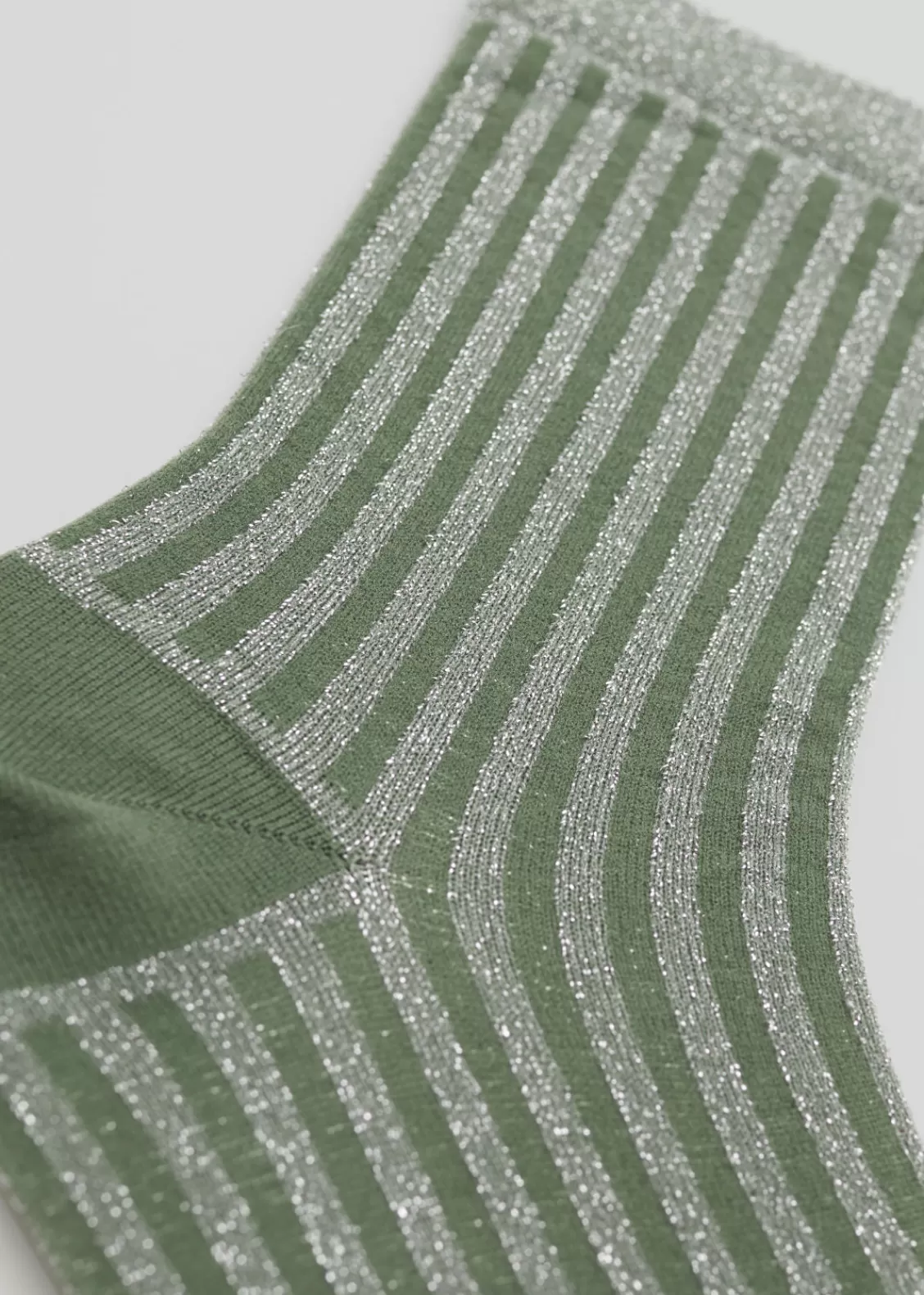 & Other Stories Lingerie | Glitter Rib Socks Jade