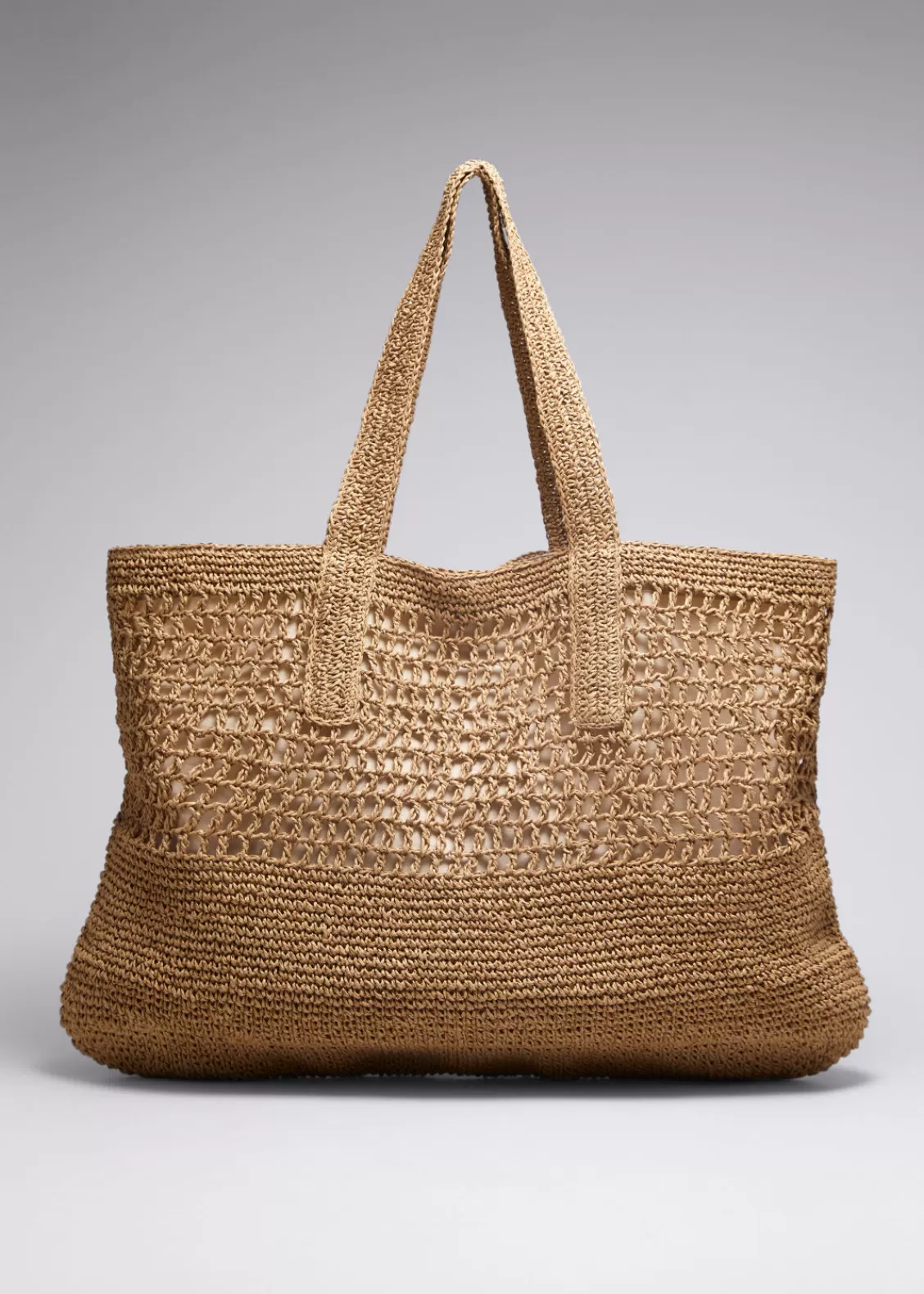 & Other Stories Totes | Large Crochet- Tote Straw