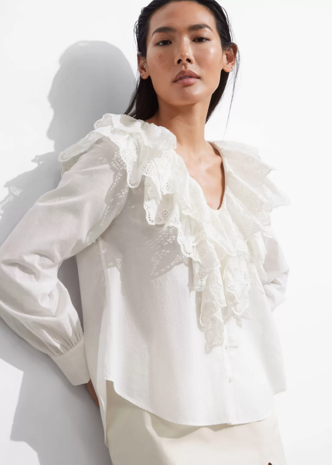 & Other Stories Blouses & Shirts | Layered Ruffle Blouse