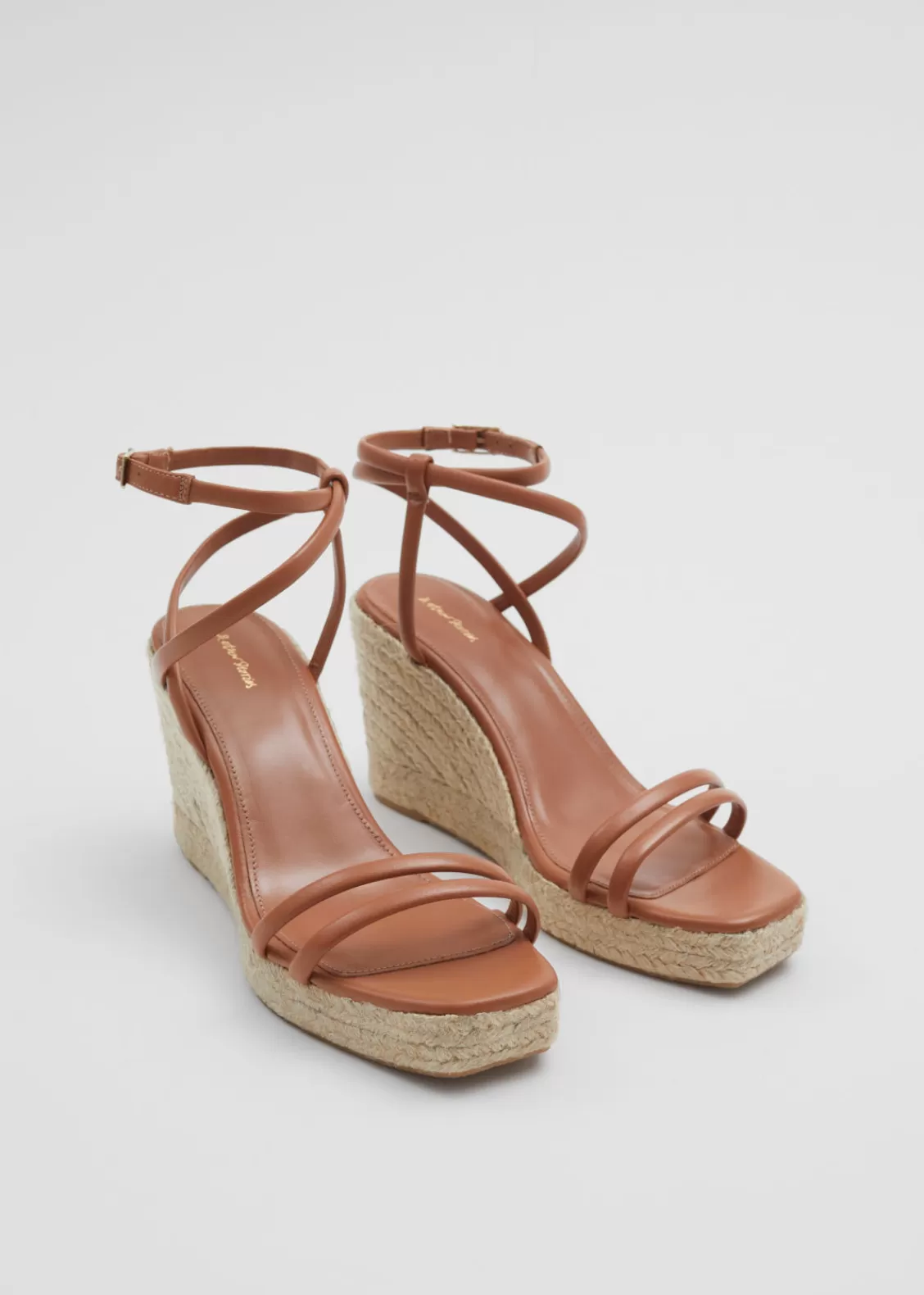 & Other Stories Heels | Sandals | Leather Espadrille Sandals