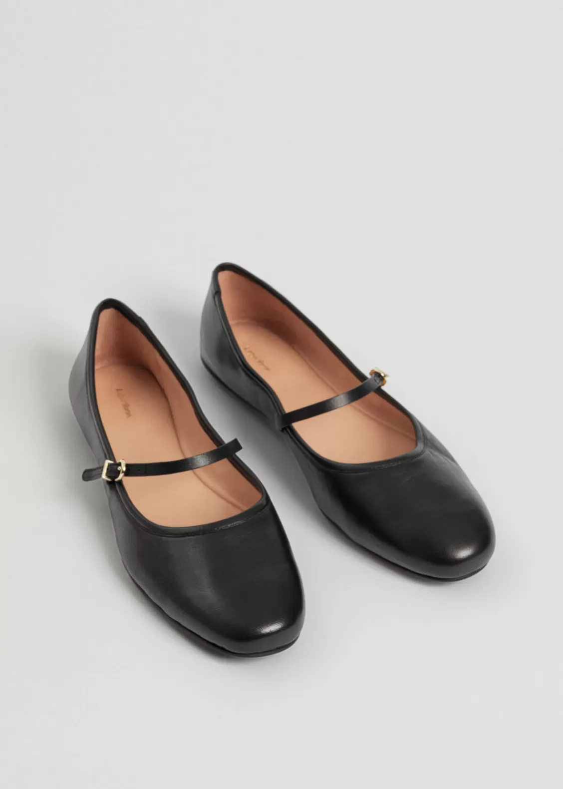 & Other Stories Loafers & Flats | Mary Jane Leather Ballerina Flats