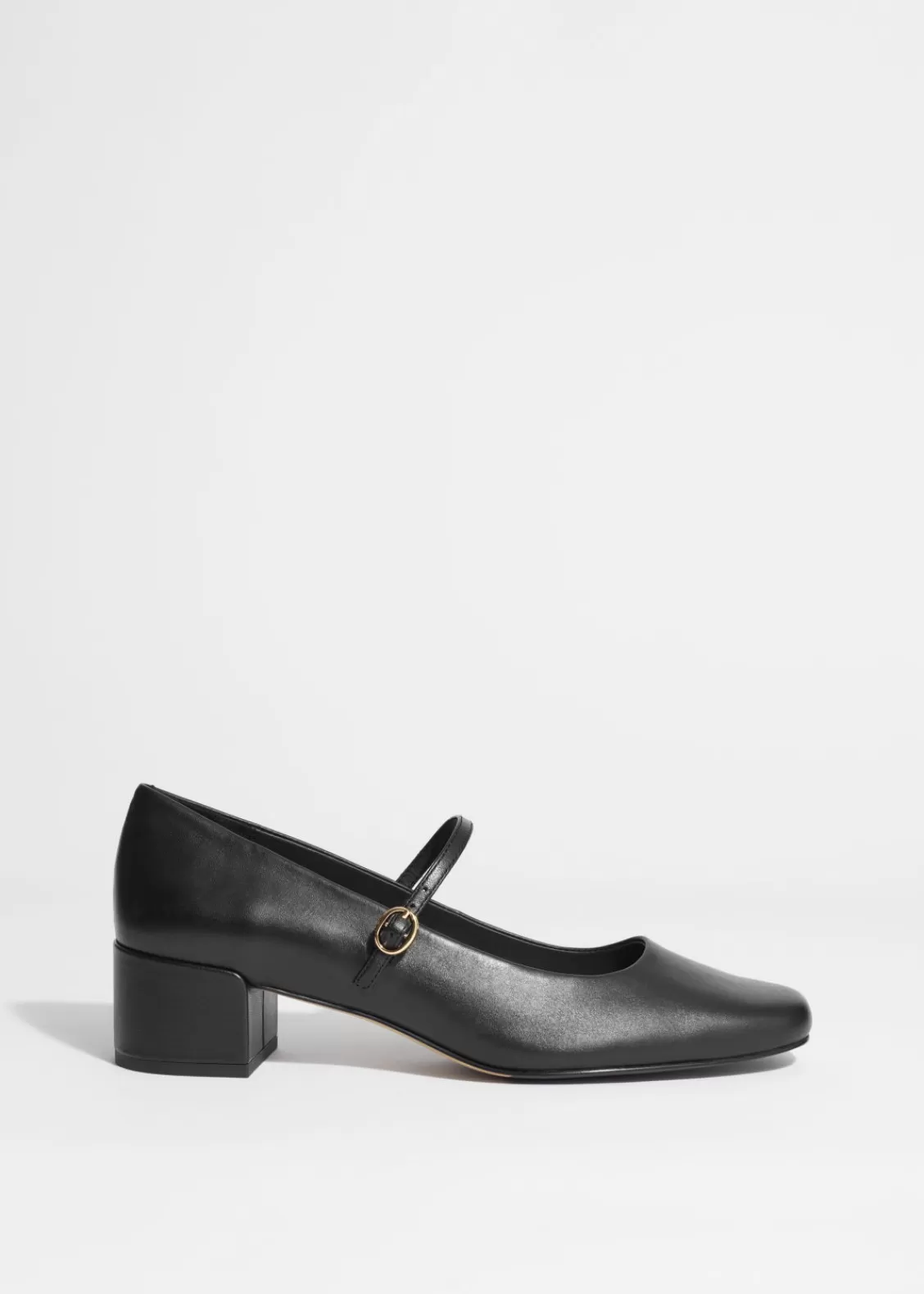 & Other Stories Heels | Mary-Jane Leather Pumps