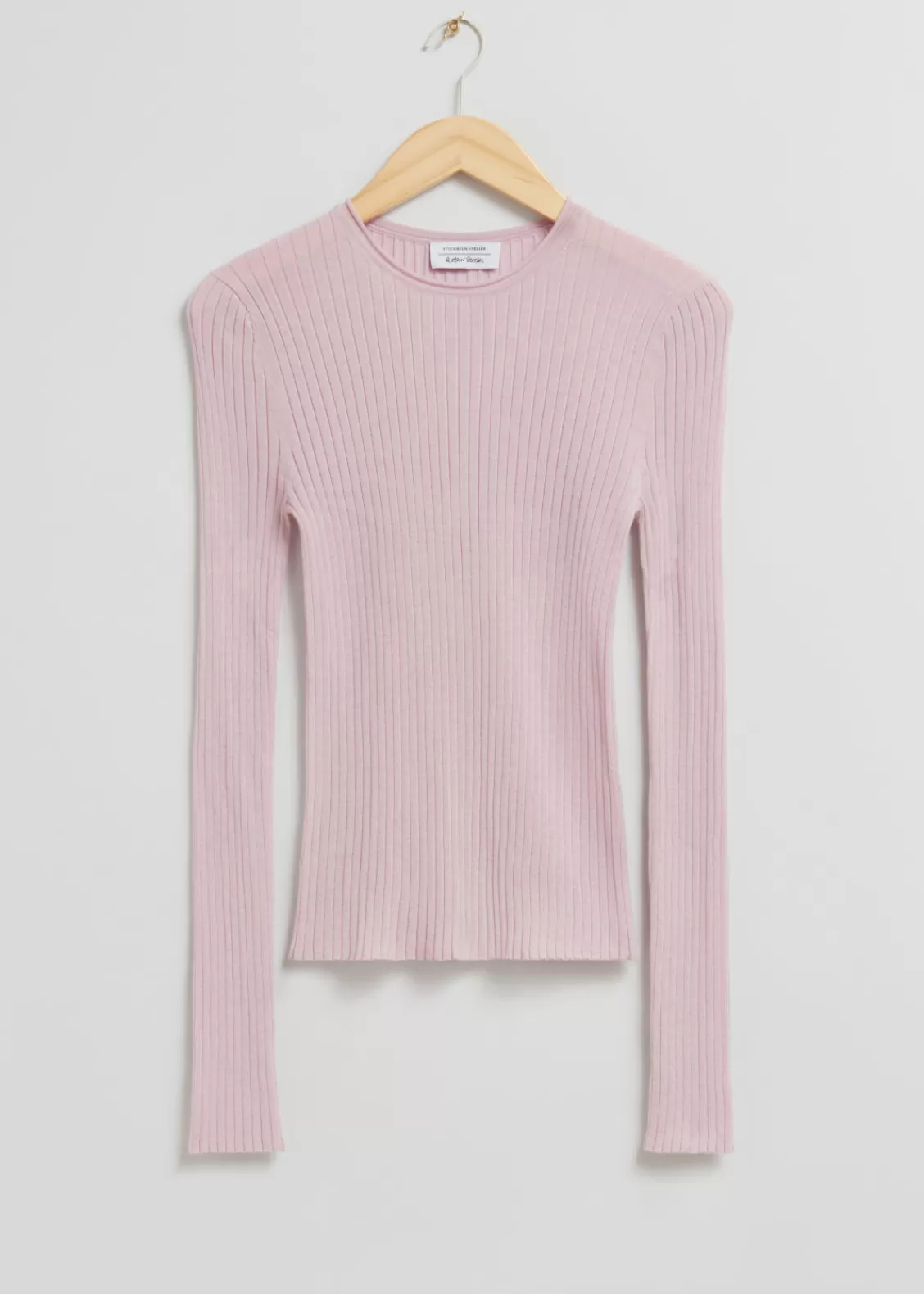 & Other Stories Tops | Sweaters & Knits | Merino Wool Ribbed Top