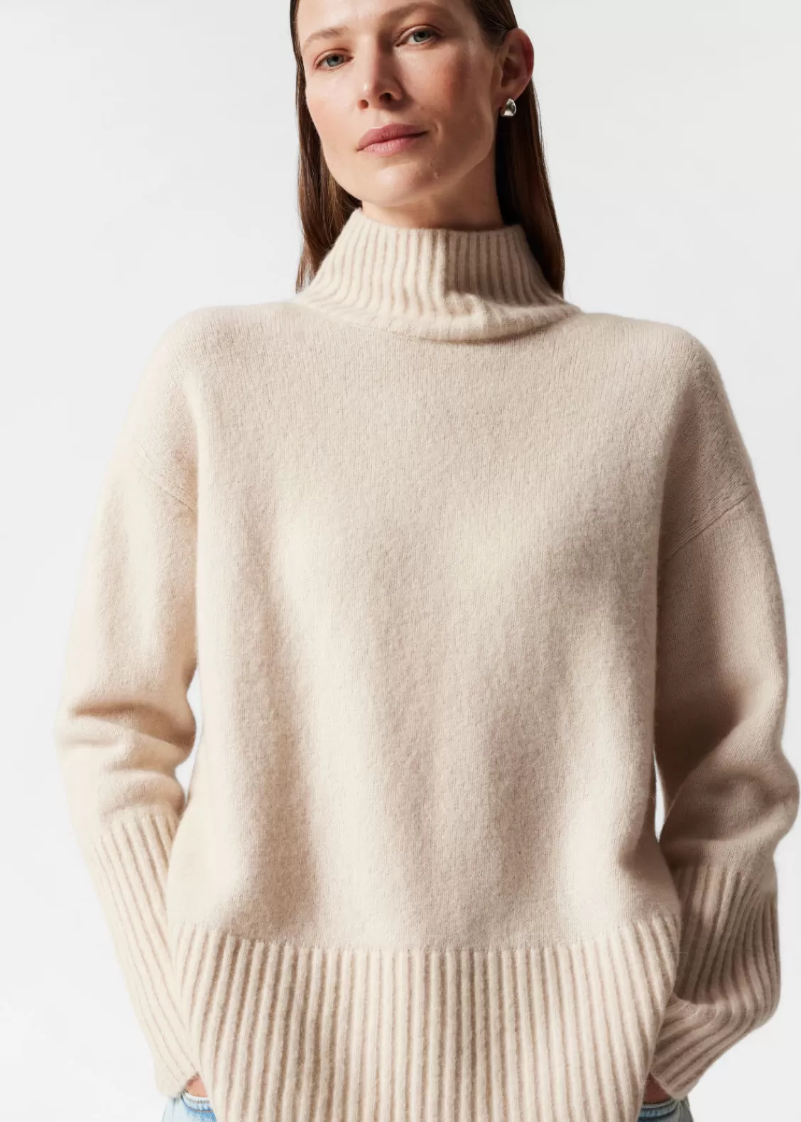 & Other Stories Sweaters & Knits | Mock Neck Knit Sweater