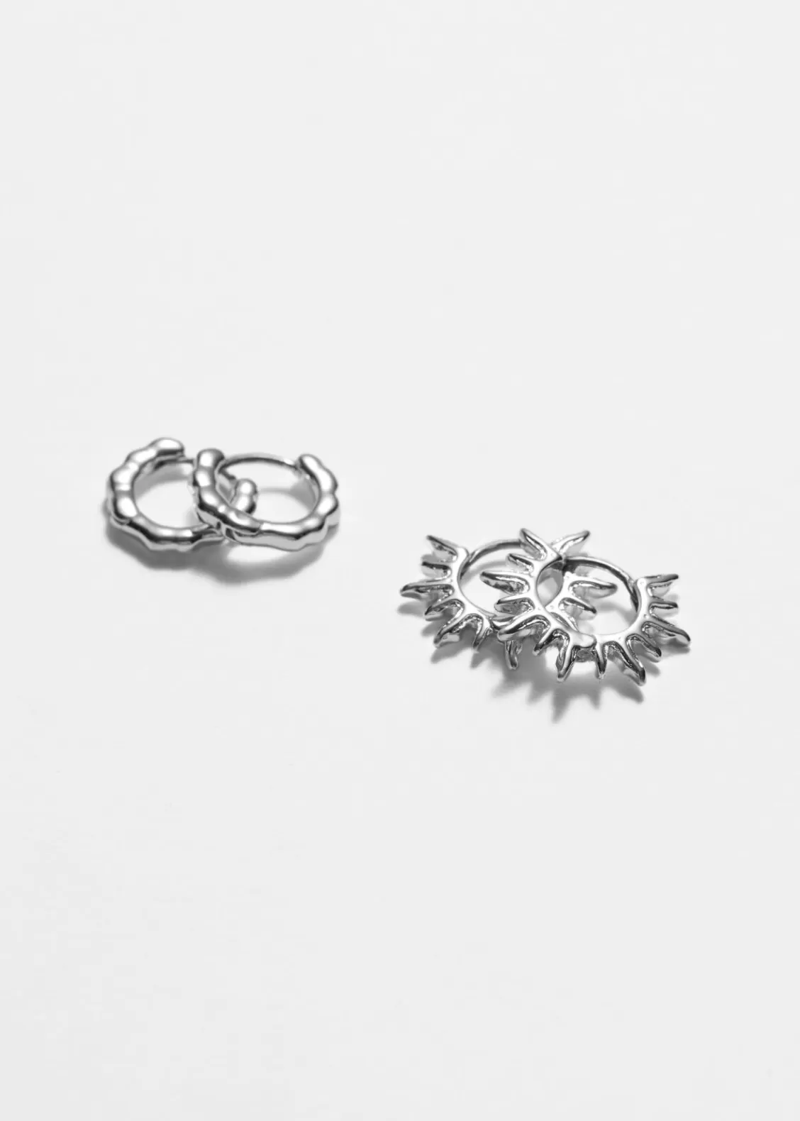 & Other Stories Earrings | Molded Hoop Set