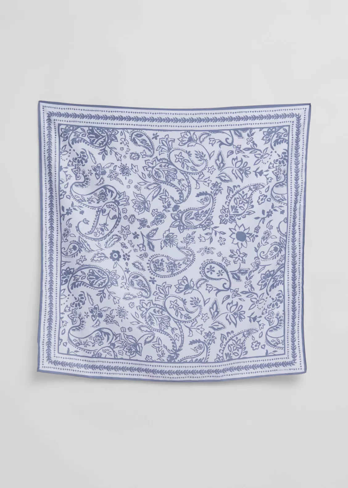 & Other Stories Scarves | Printed Scarf Indigo/Ivory