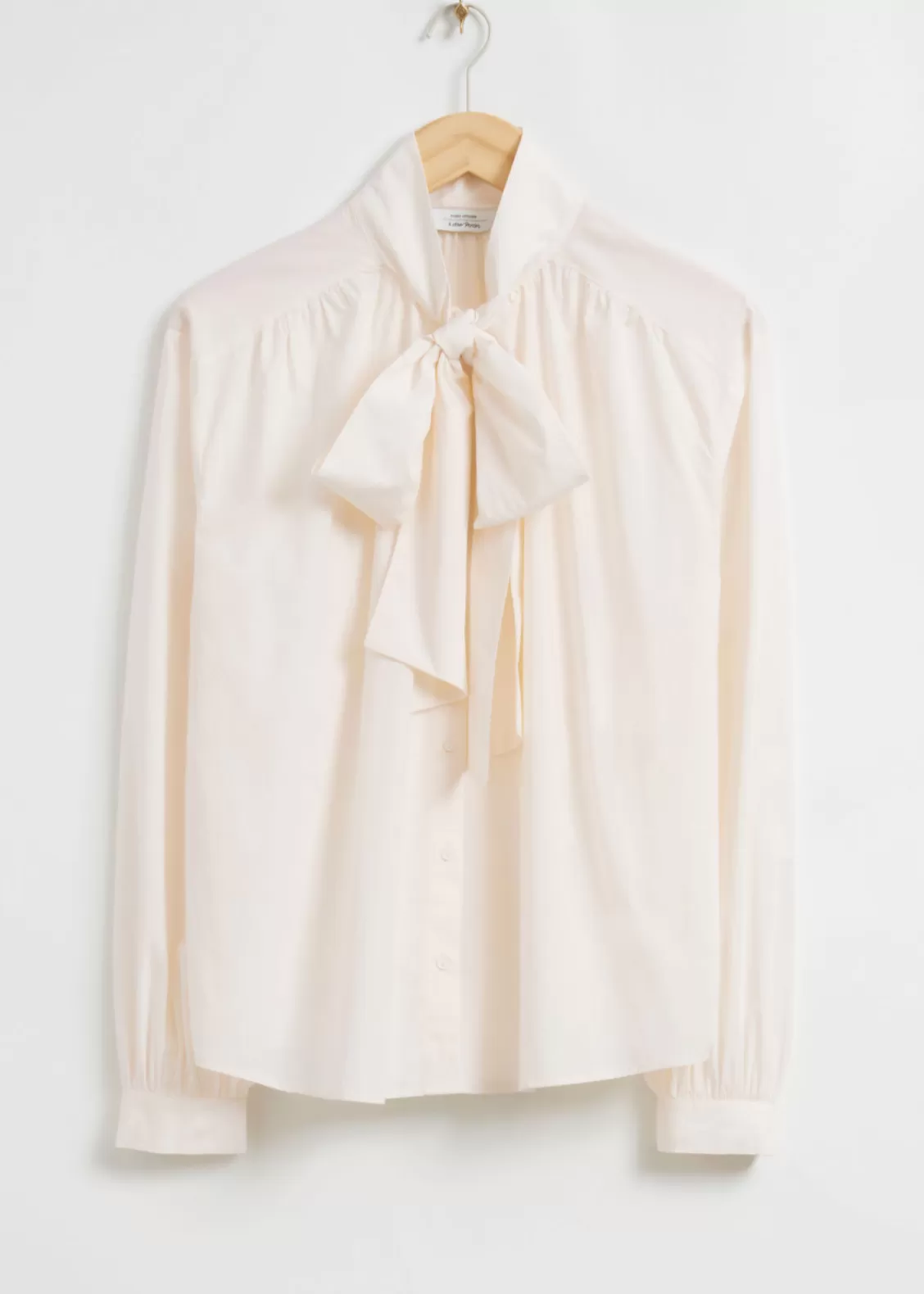 & Other Stories Blouses & Shirts | Relaxed Lavallière-Neck Blouse