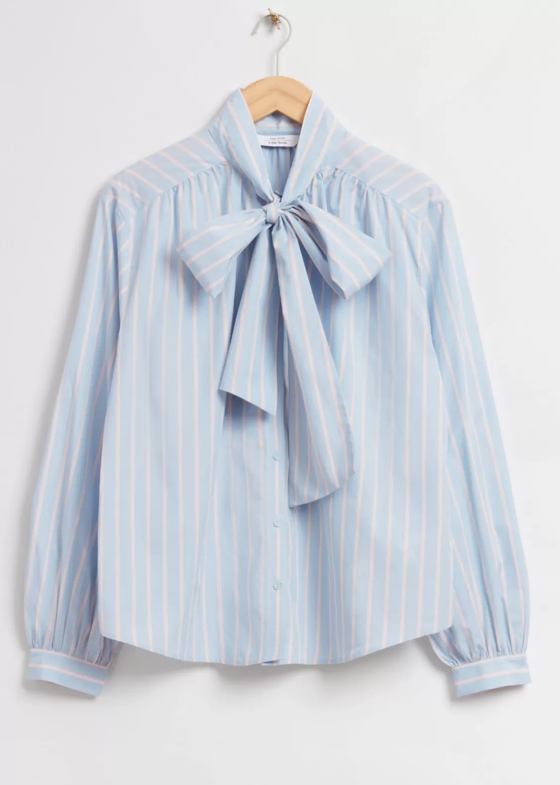 & Other Stories Blouses & Shirts | Relaxed Lavallière-Neck Blouse