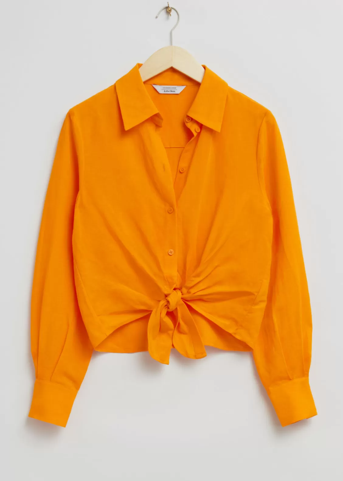 & Other Stories Blouses & Shirts | Relaxed Tie Knot Shirt