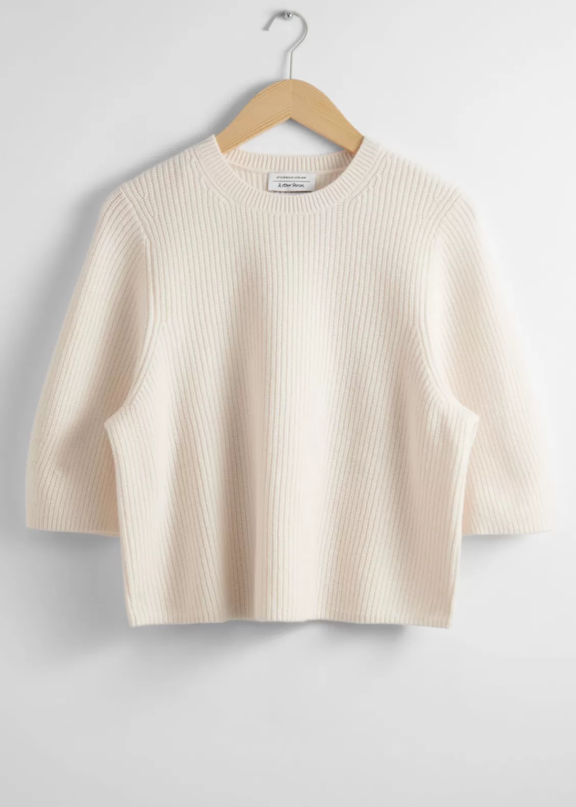 & Other Stories Sweaters & Knits | Ribbed Merino Top White