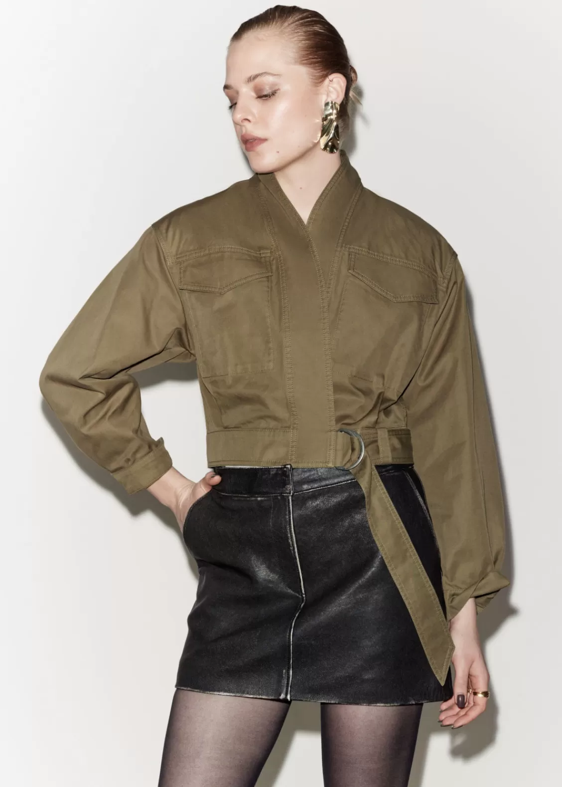 & Other Stories Outerwear | Shawl-Collar Jacket