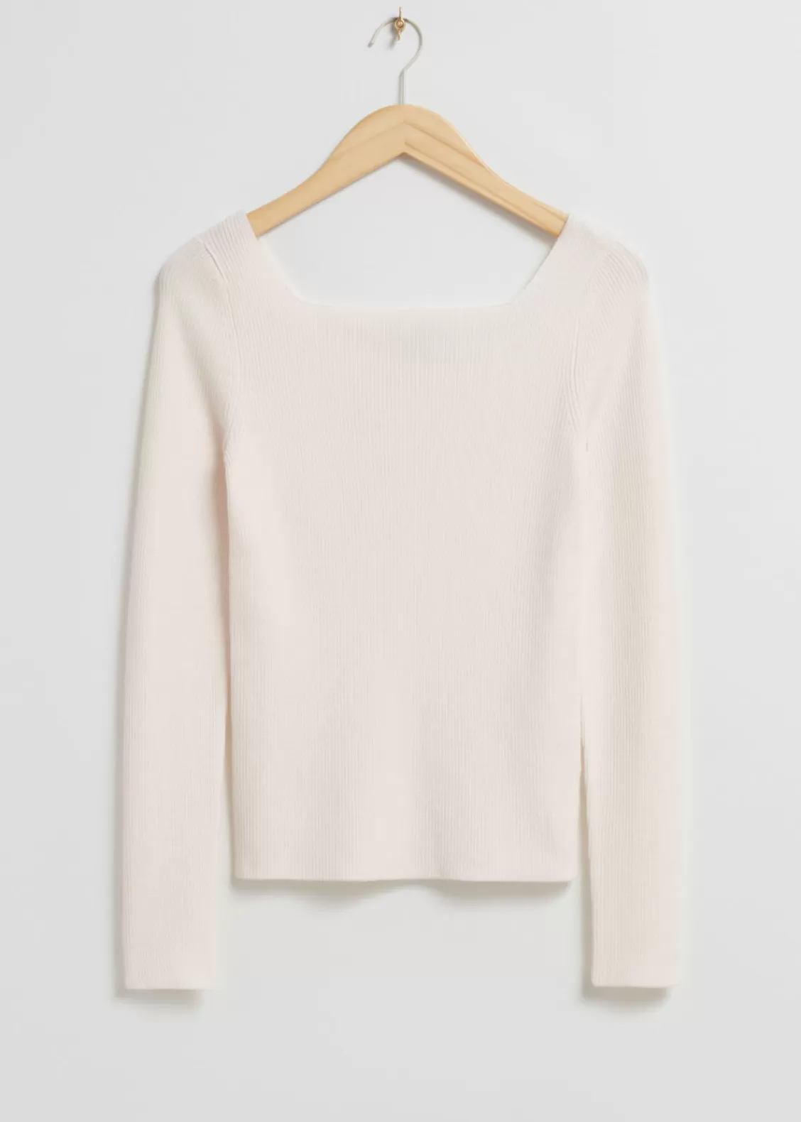 & Other Stories Tops | Sweaters & Knits | Square-Neck Knit Top