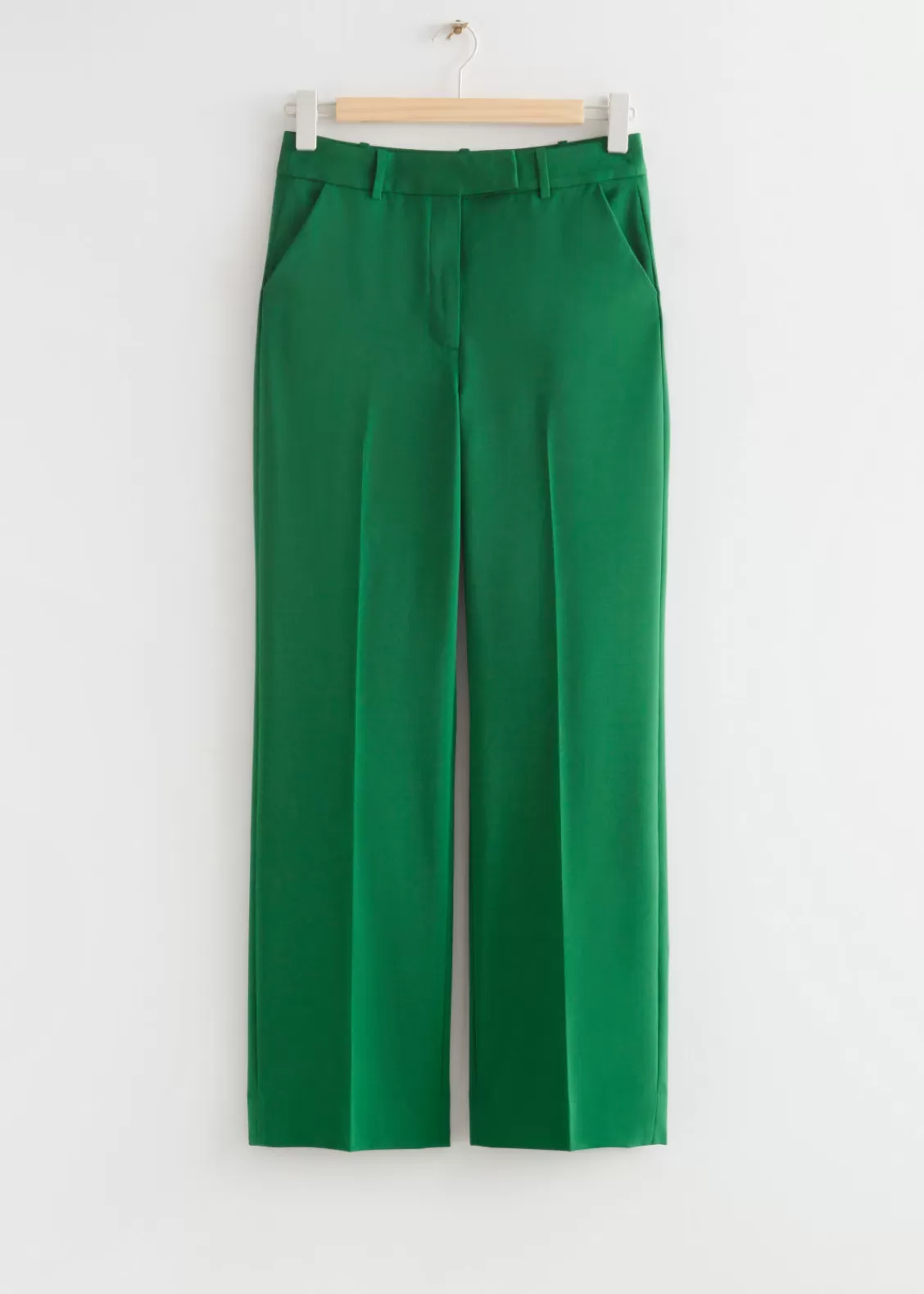 & Other Stories Pants | Straight Low Waist Trousers