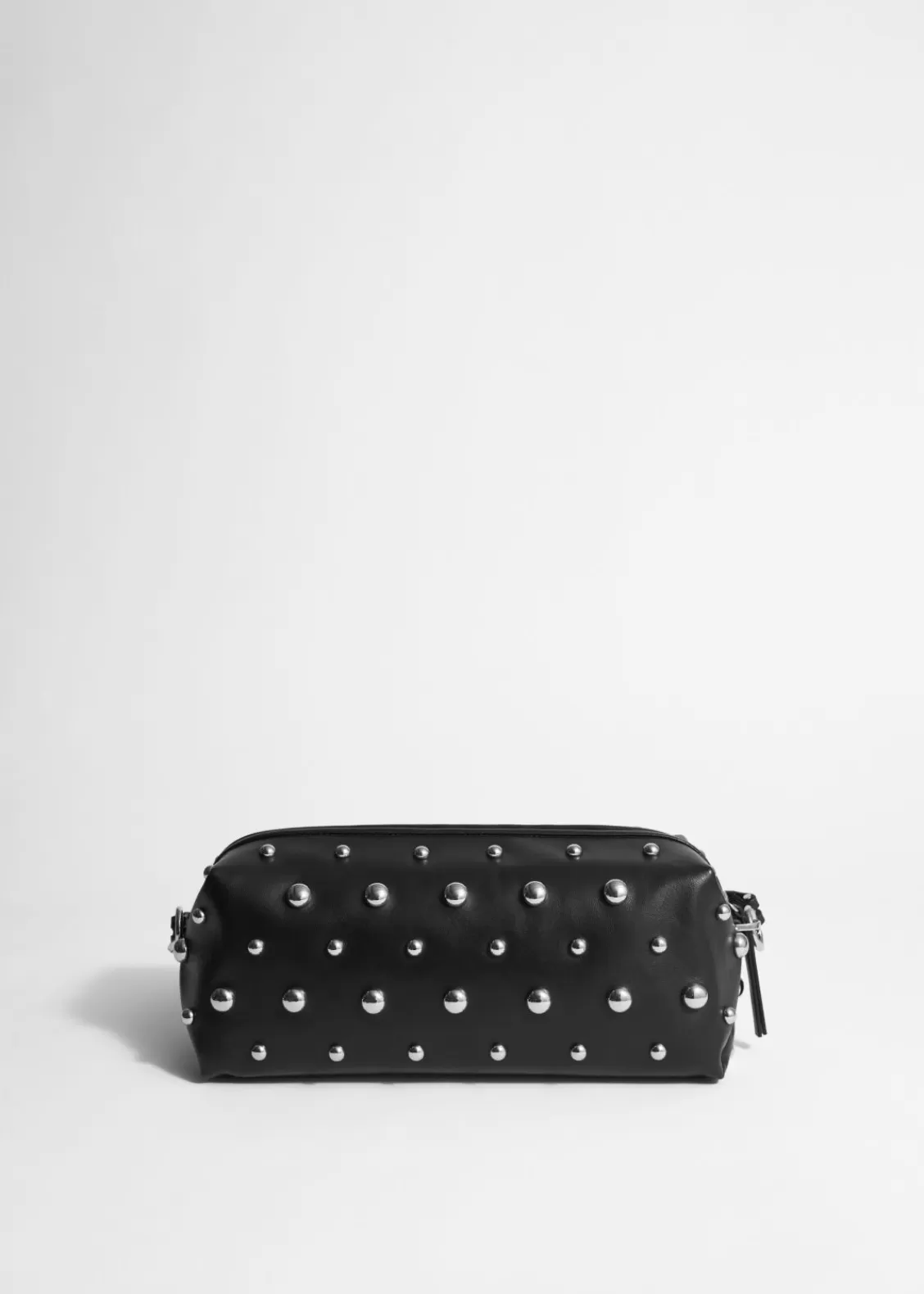 & Other Stories Shoulder Bags | Studded Leather Clutch Black