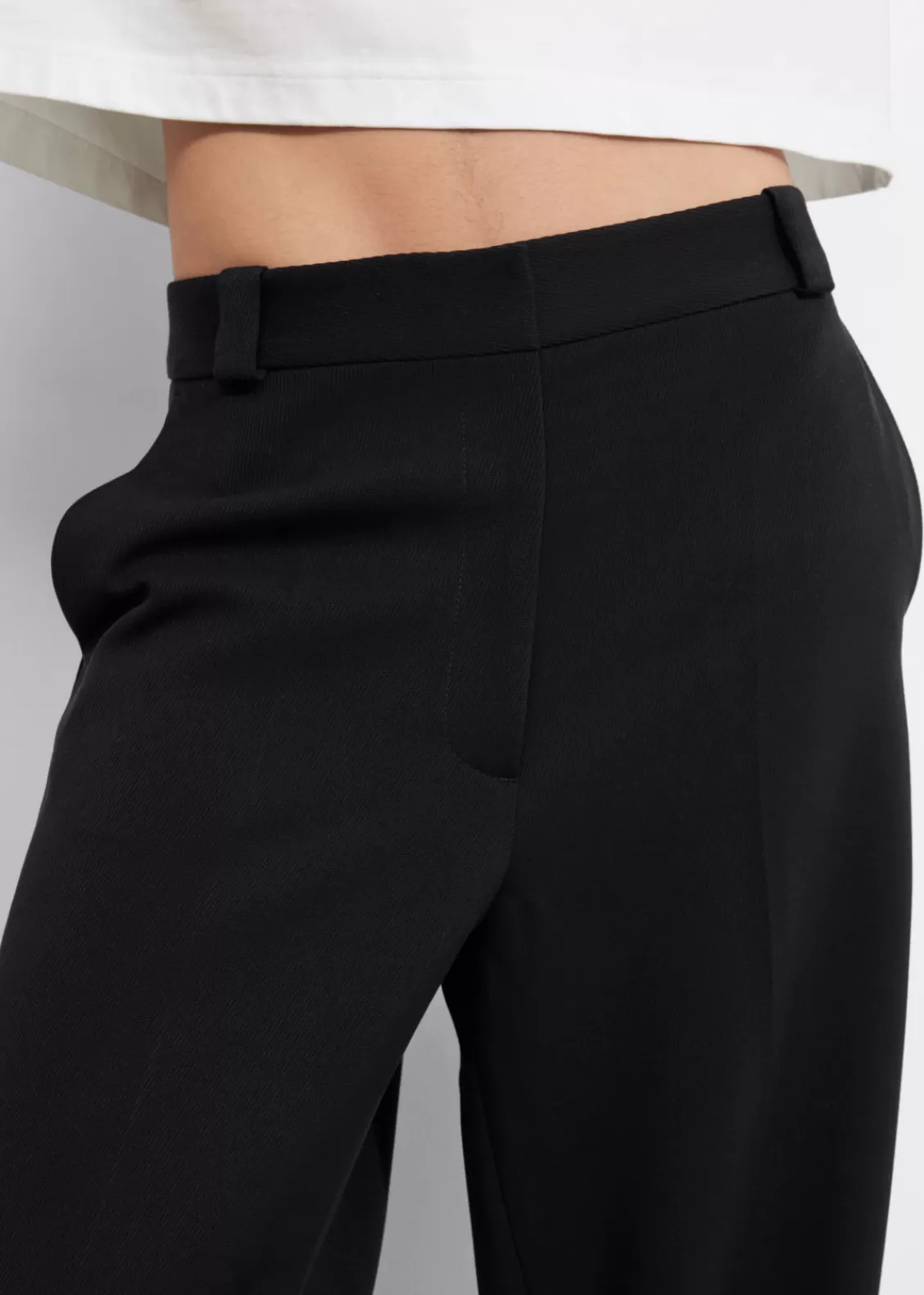 & Other Stories Pants | Wide Press-Crease Trousers