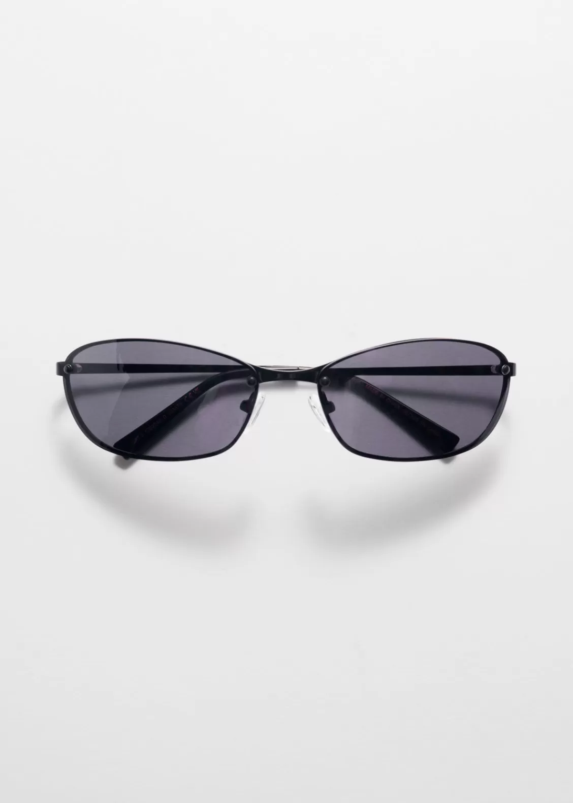 & Other Stories Sunglasses | Wire-frame Oval Sunglasses Black