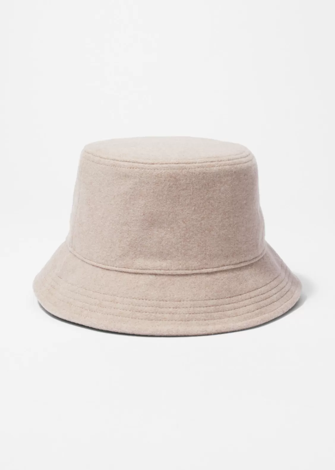 & Other Stories Hats | Wool-Felt Bucket Hat Ecru